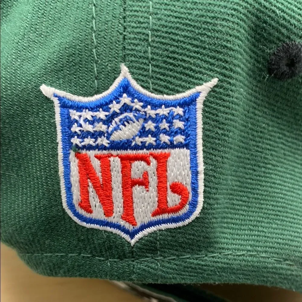Unisex OSFM | New York Jets Vintage 6-Panel Strapback Cap | Green White